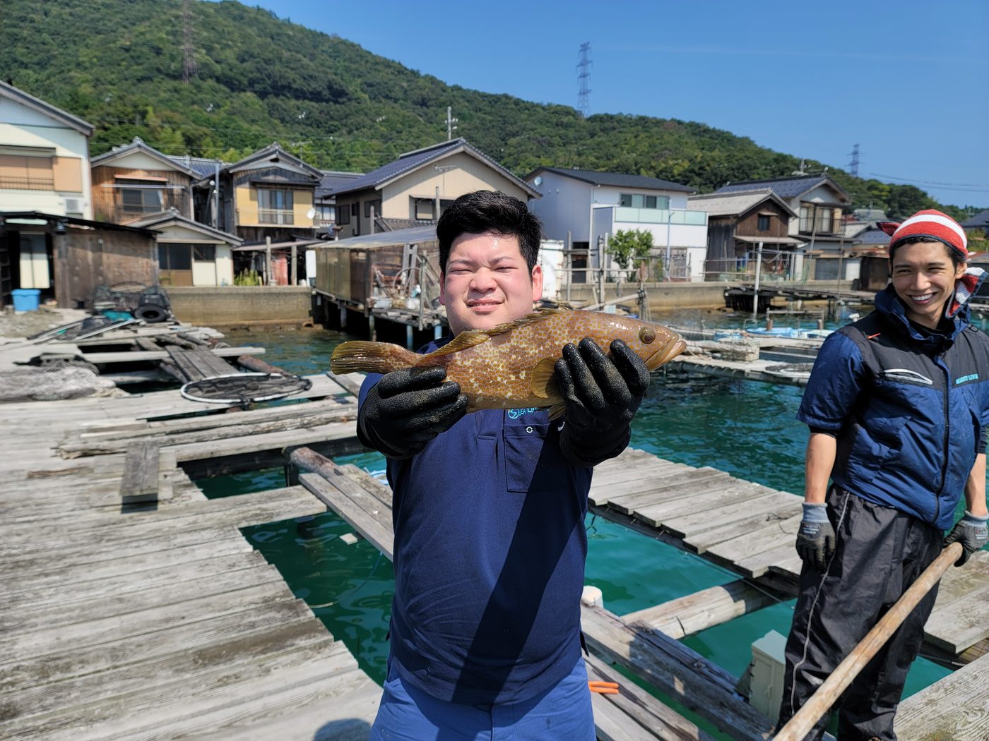 宮津の海・水産プロジェクトの様子